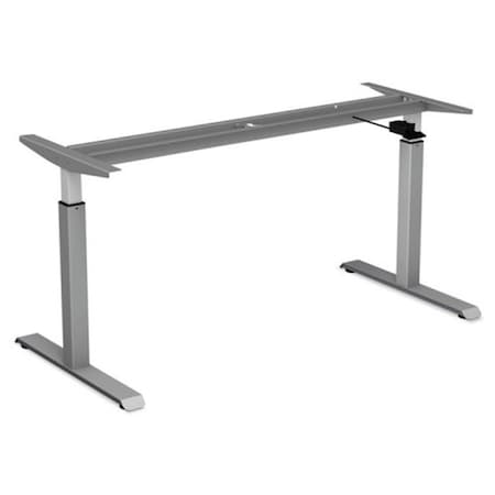 Fine-Line ALE Pneumatic Height-Adjustable Table Base, Gray FI292036